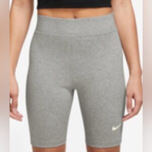 Nike Heather Gray Tight Fit Shorts